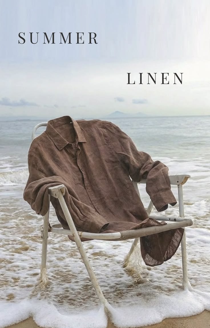 EMBROYDARY LINEN LONG SLEEVES SHIRT