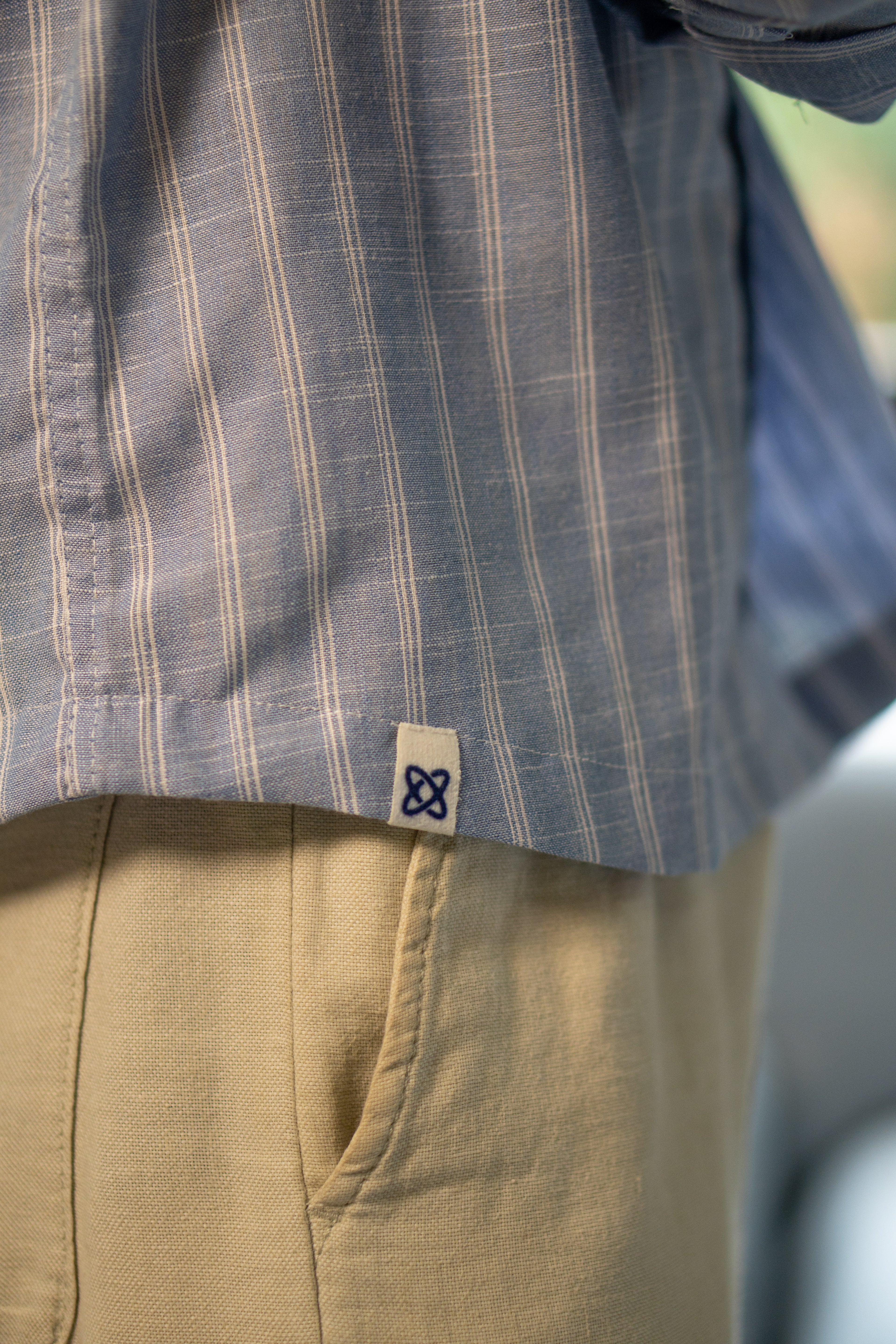 Riviera Stripe Relaxed Fit Oxford Shirt