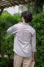 Soft Clay Pinstripe Oxford Shirt