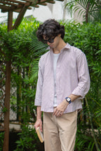 Soft Clay Pinstripe Oxford Shirt