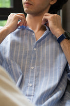 Riviera Stripe Relaxed Fit Oxford Shirt
