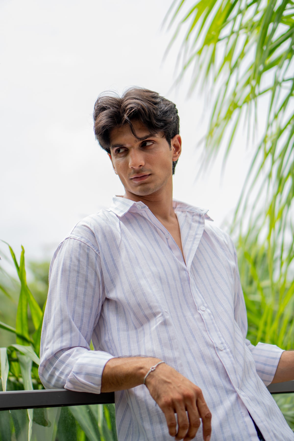 Azure Linea Relaxed Fit Oxford Shirt