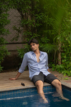 Riviera Stripe Relaxed Fit Oxford Shirt