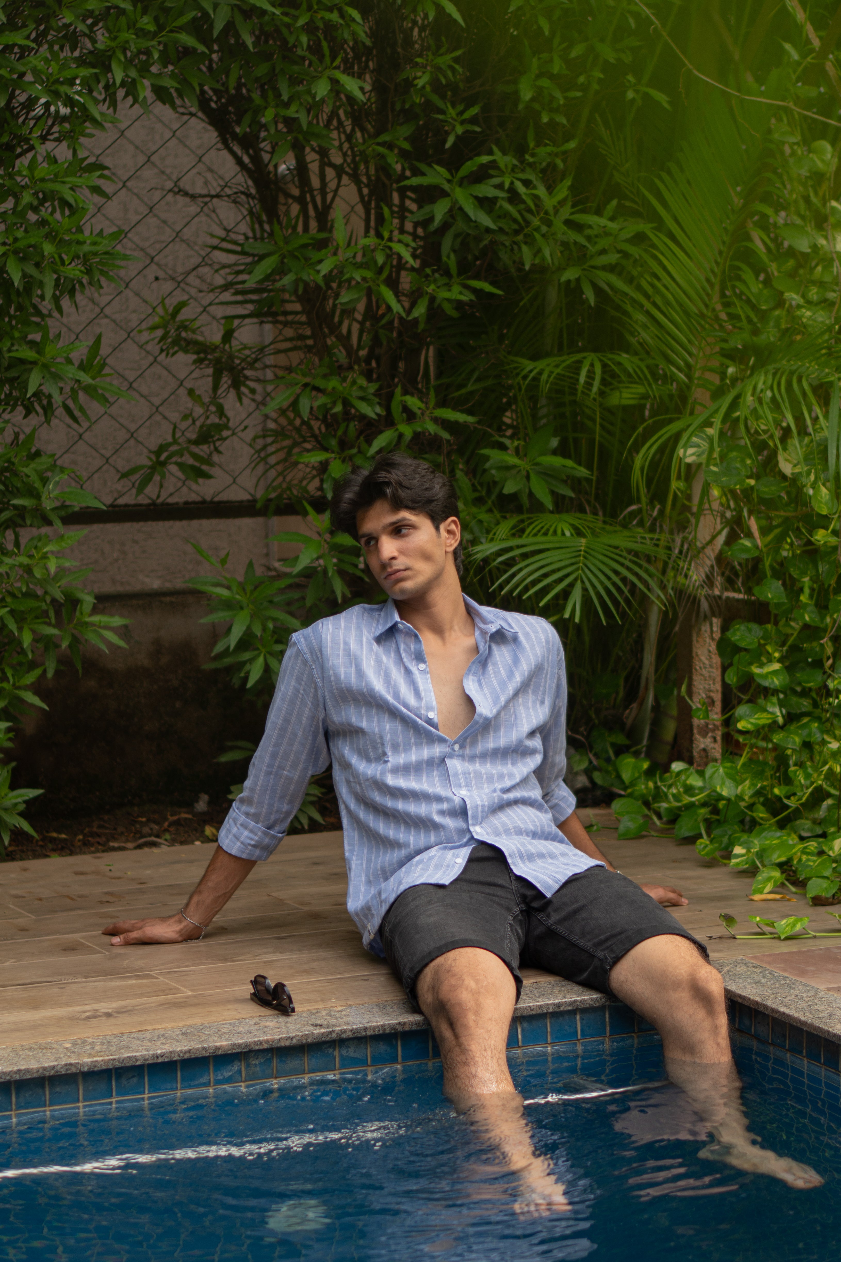 Riviera Stripe Relaxed Fit Oxford Shirt