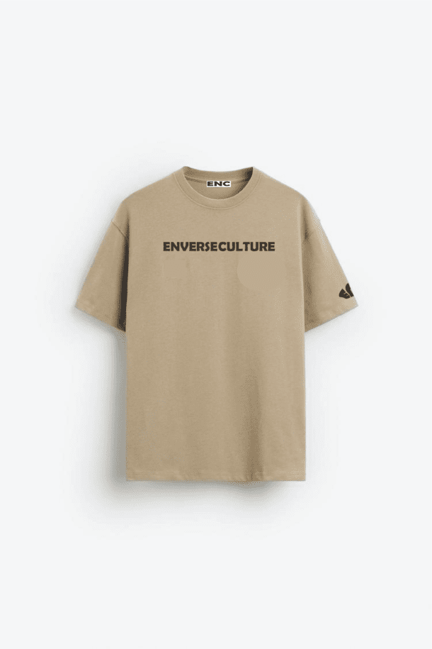 Basic Beige Heavy Weight Oversized T-shirt
