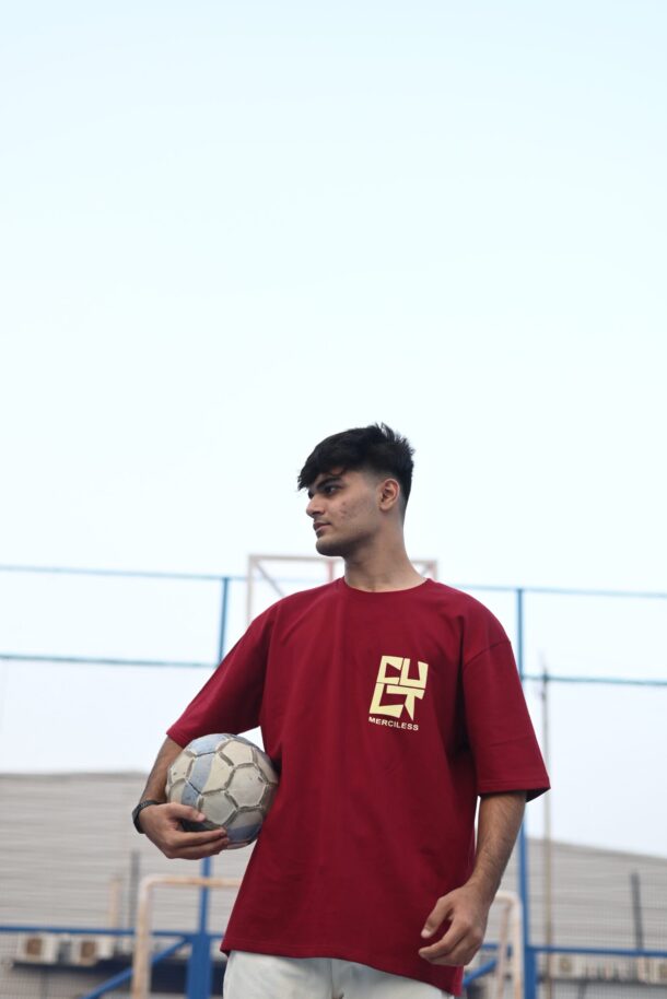 Cult Merciless oversized T-shirt - Image 3
