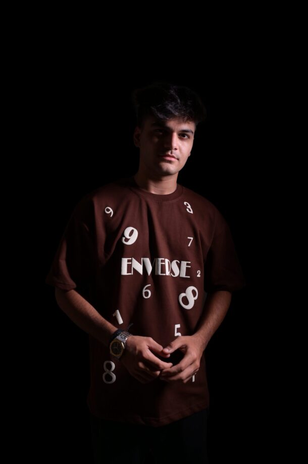 Lost In Numerical World Oversized T-shirt - Image 3