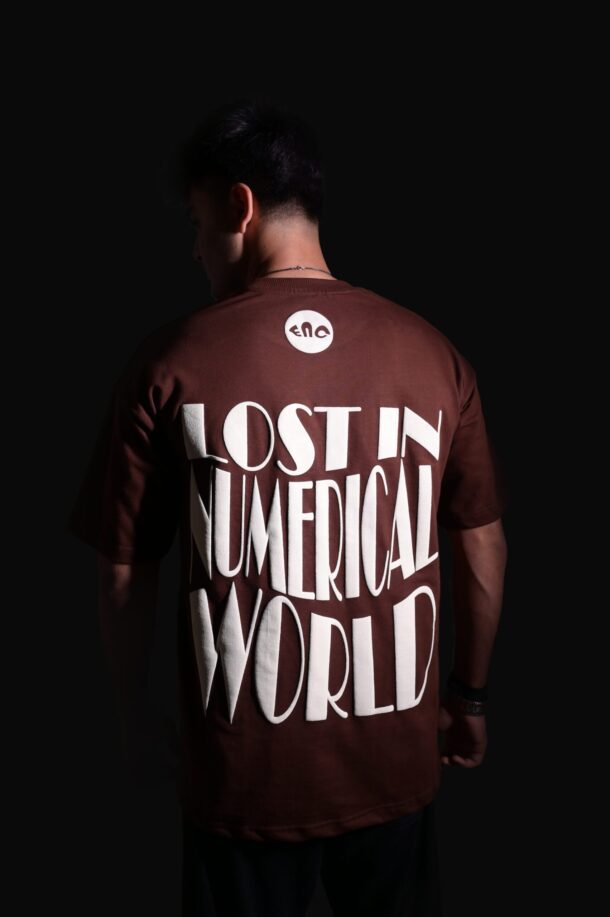 Lost In Numerical World Oversized T-shirt - Image 4