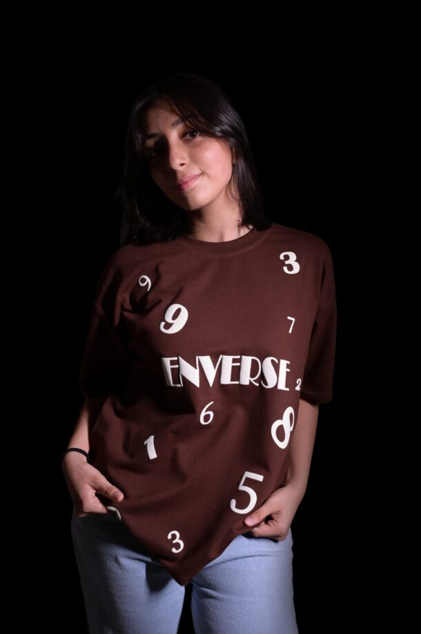 Lost In Numerical World Oversized T-shirt - Image 5