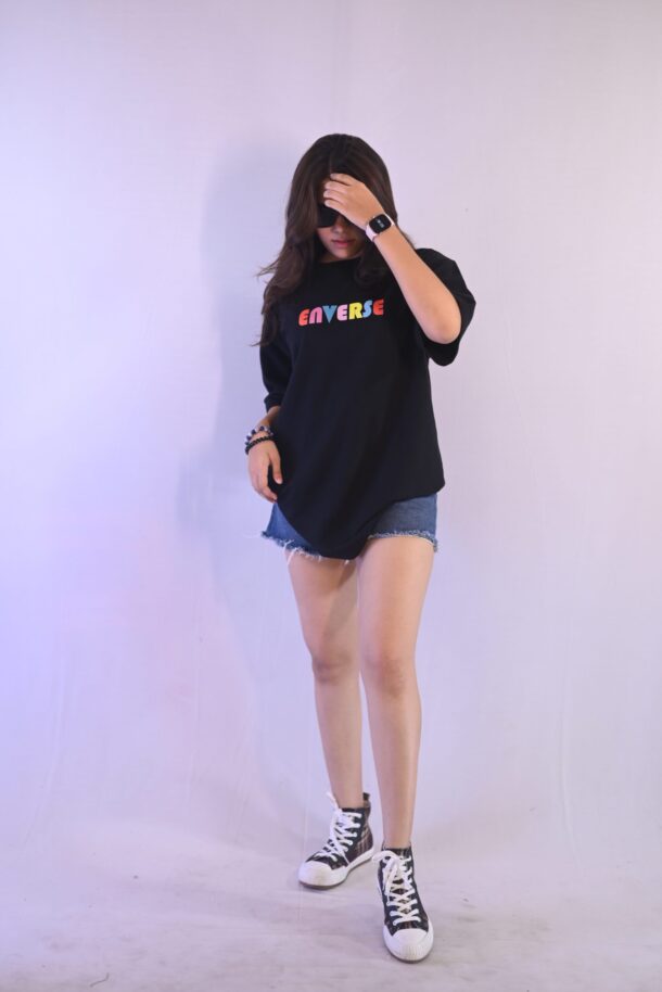 Trippy-Skull oversized T-shirt - Image 3