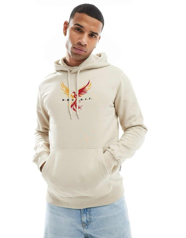 Pheonix Beigh oversized hoodie - Image 3