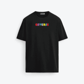 Trippy-Skull oversized T-shirt