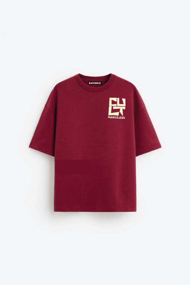 Cult Merciless oversized T-shirt